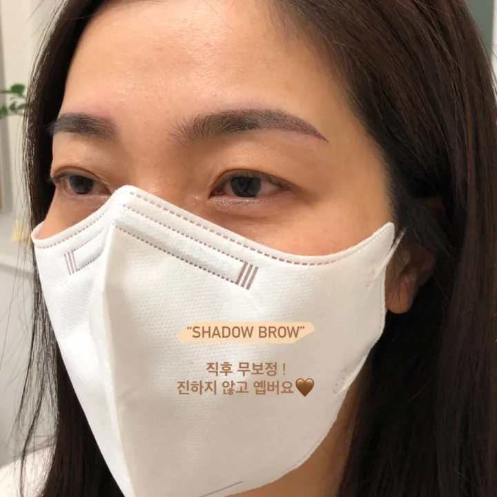 남자눈썹 두 번째 작품 예시