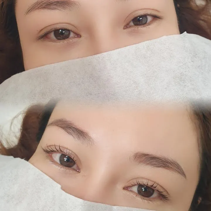 눈썹 일곱 번째 작품 예시