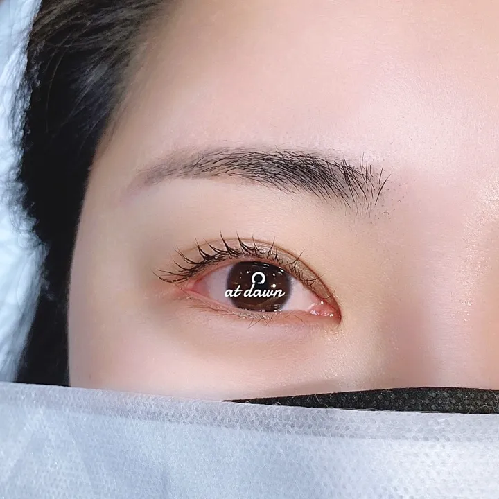 눈썹 일곱 번째 작품 예시