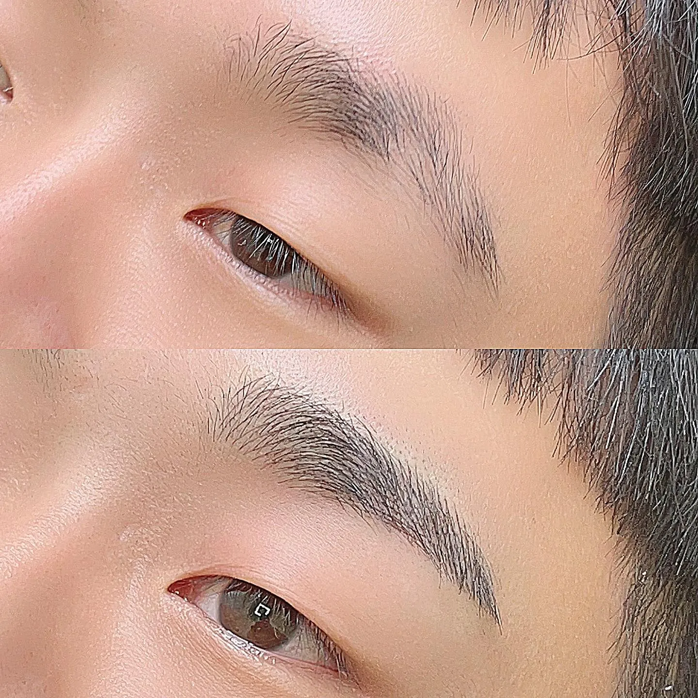 파우더눈썹 두 번째 작품 예시