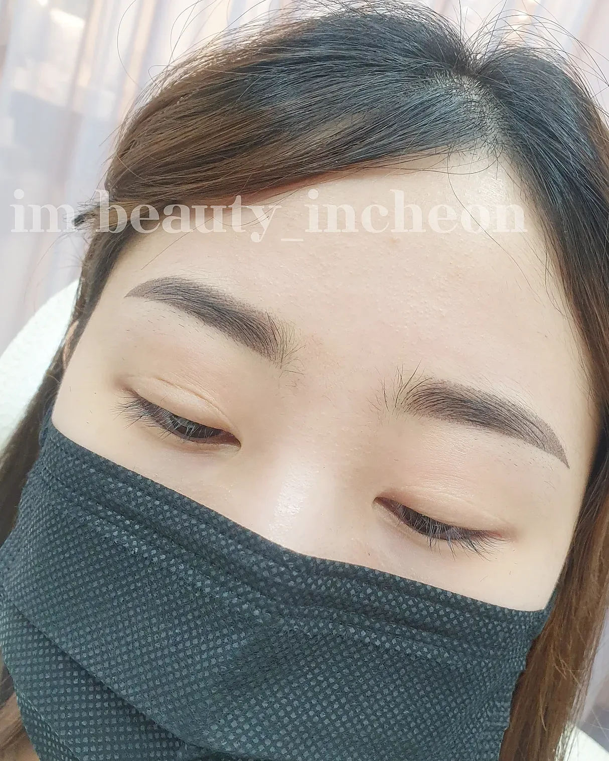 눈썹반영구애프터케어 두 번째 작품 예시