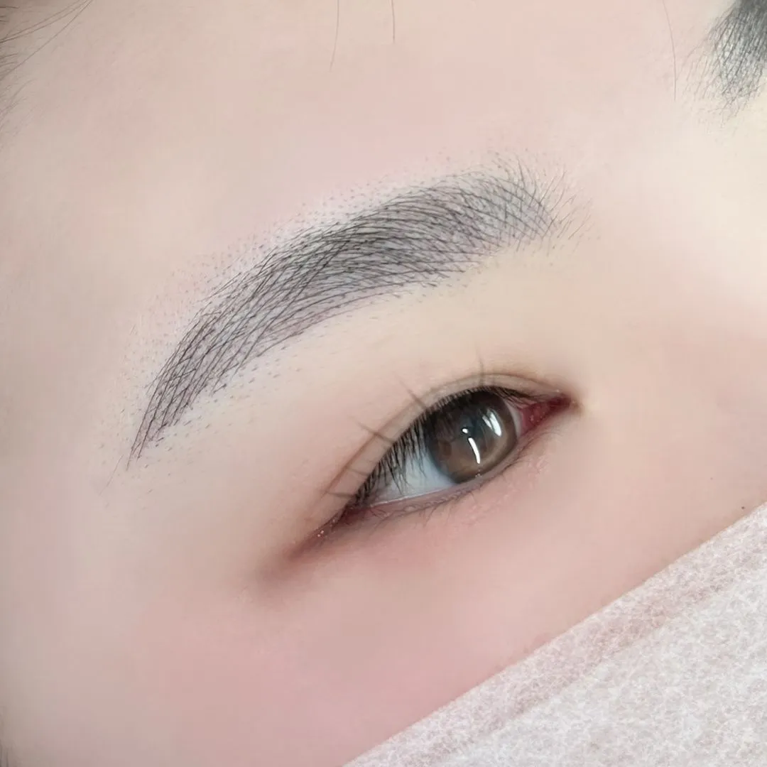 자연눈썹디자인 세 번째 작품 예시