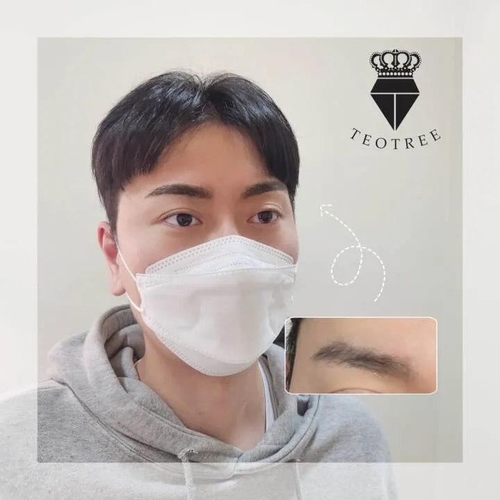 파우더눈썹 세 번째 작품 예시